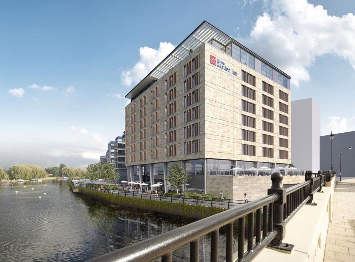 Hilton Garden Inn Peterborough City Centre Экстерьер фото